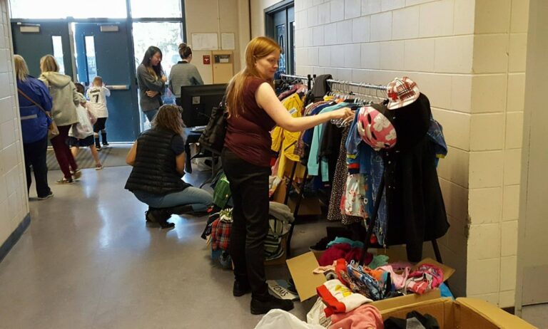 Clothes Swap! What a great idea to repurpose and reuse the clothing we no longer need!